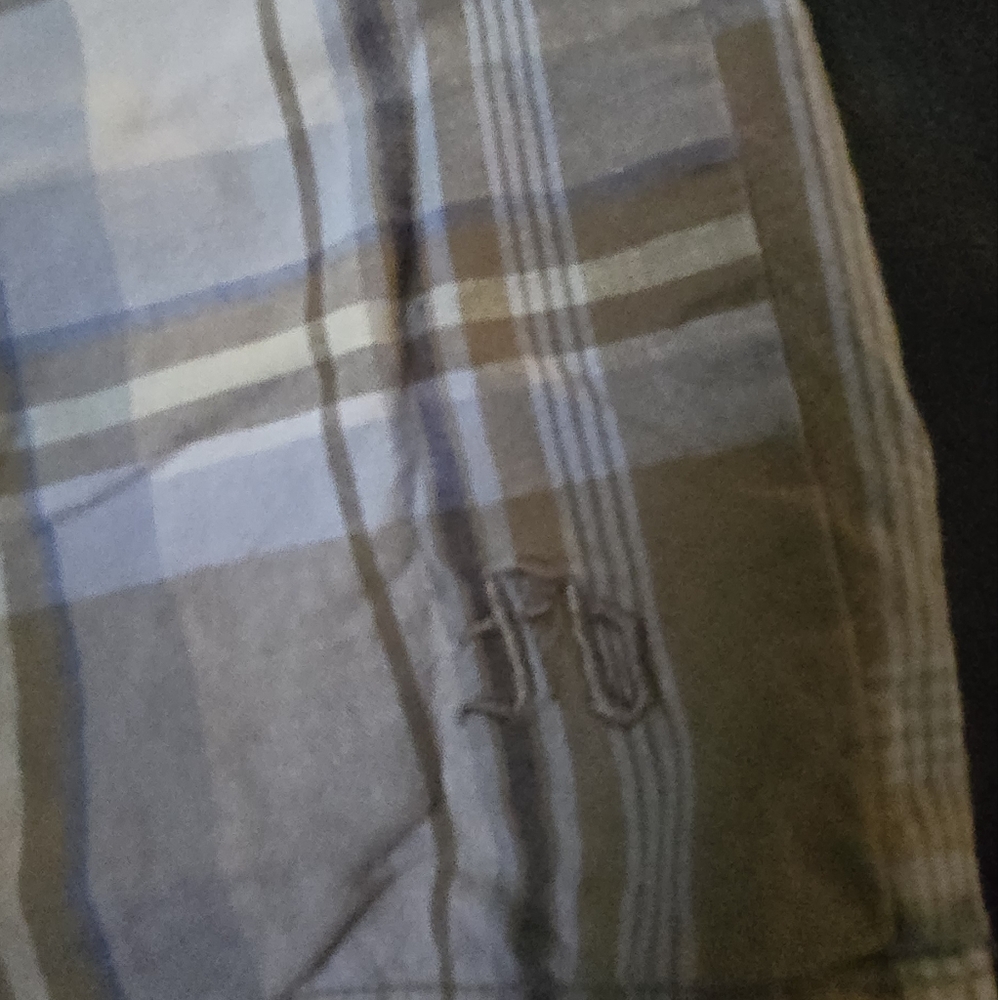 FUBU boys Plaid Long Streetwear Shorts Sz12 - Picture 6 of 9